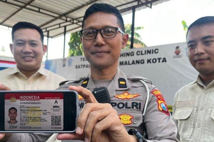 Bentuk SIM terbaru sudah terbit dengan bentuk seperti ini