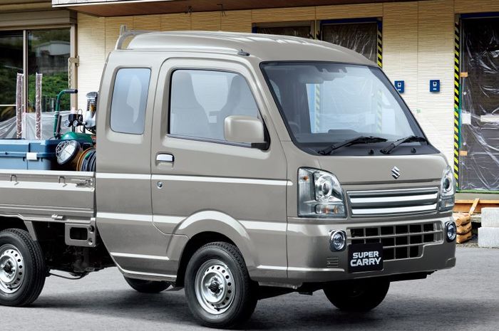 tampilan unik Suzuki Super Carry yang beredar di Jepang, punya konsumsi BBM seirit ini