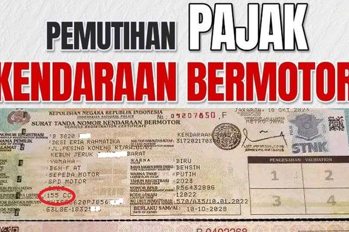 Pemutihan pajak kendaraan gelombang dua dibuka setelah tengah tahun