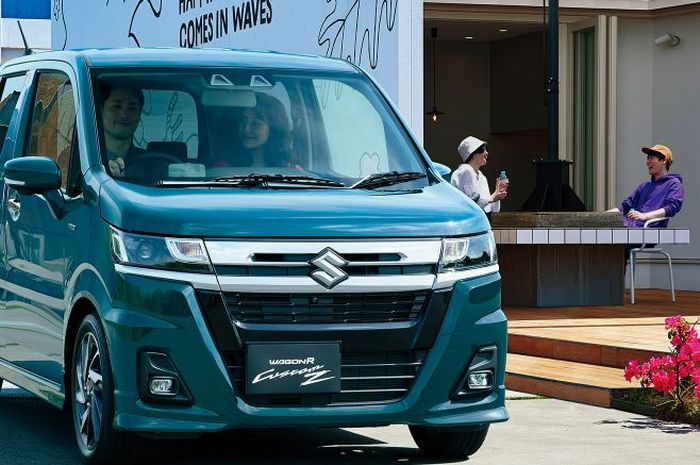 penampakan mobil baru Suzuki Wagon R Custom Z, mirip Karimun versi modif