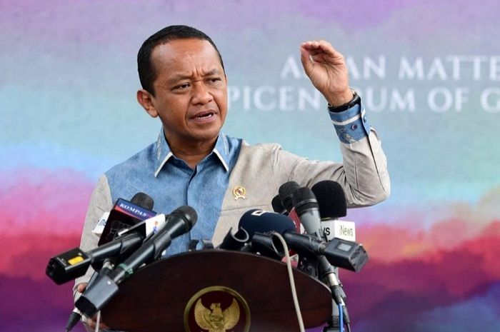 Menteri Energi dan Sumber Daya Mineral (ESDM) Bahlil Lahadalia.