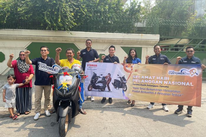 Yamaha memberikan kejutan khusus bagi konsumen Yamaha NMAX 