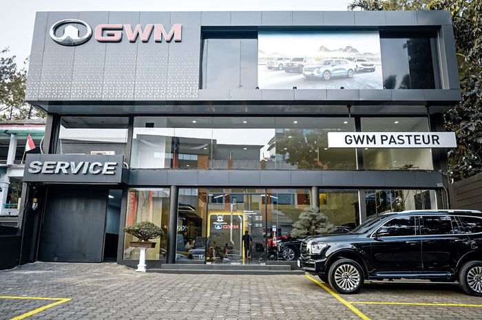 Dealer GWM Pasteur, tampak depan
