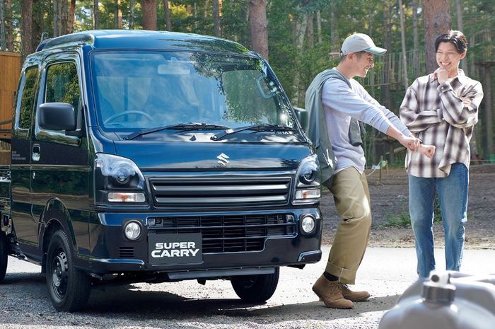 penampakan Suzuki Carry X Limited, selain angkut barang cocok juga dipakai petualang