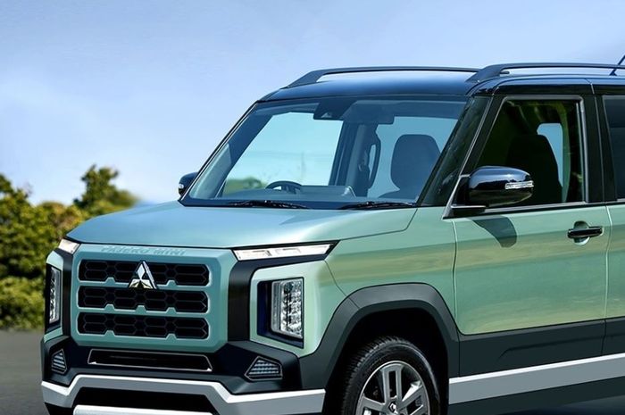renderan mobil baru Mitsubishi Pajero Mini Reborn, bakal jadi lawan Suzuki Jimny JB64