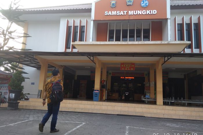 Kantor Samsat Mungkid Magelang Jawa Tengah