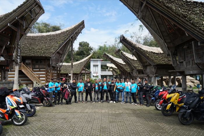 Maxi Yamaha Day Sulsel yang berlangsung di Puncak Lolai, di Toraja Utara