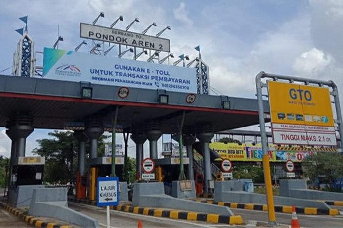 Tarif tol Pondok Aren - Serpong mengalami kenaikan per 15 September 2024