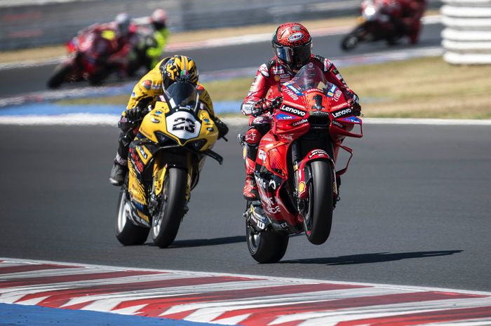 YouTuber balap Luca Salvadori meninggal dunia, baru saja upload video bareng Pecco Bagnaia dan Marc Marquez