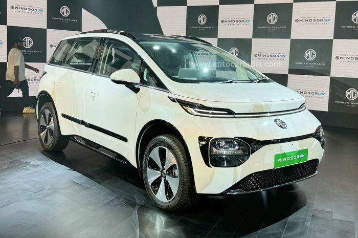 MG Windsor EV saat peluncuran.