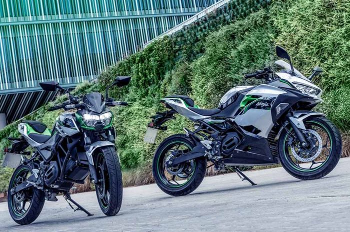 harga Kawasaki Ninja e-1 dan Z e-1 September 2024