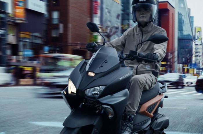 Motor matic baru Yamaha X-Force, iritnya tembus 48 km per liter