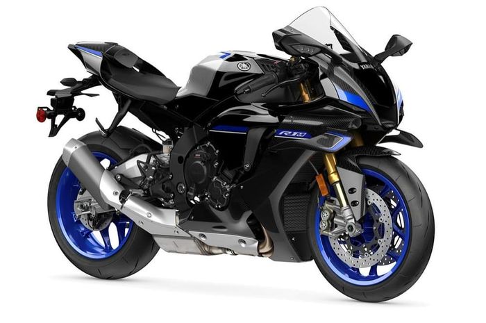 Yamaha R1M 2025 dilengkapi winglet dan bodinya semua berbahan serat karbon