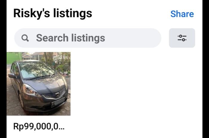 Penipu pasang iklan mobil bekas Honda Jazz di bawah harga pasaran untuk menarik pembeli