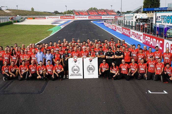 Ducati juara konstruktor MotoGP 2024