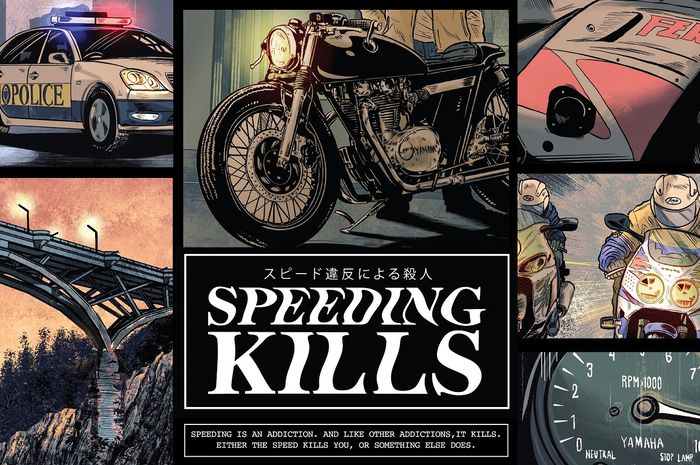 Speeding Kills, komik lokal bertema roda dua karya Pungky Mardhany