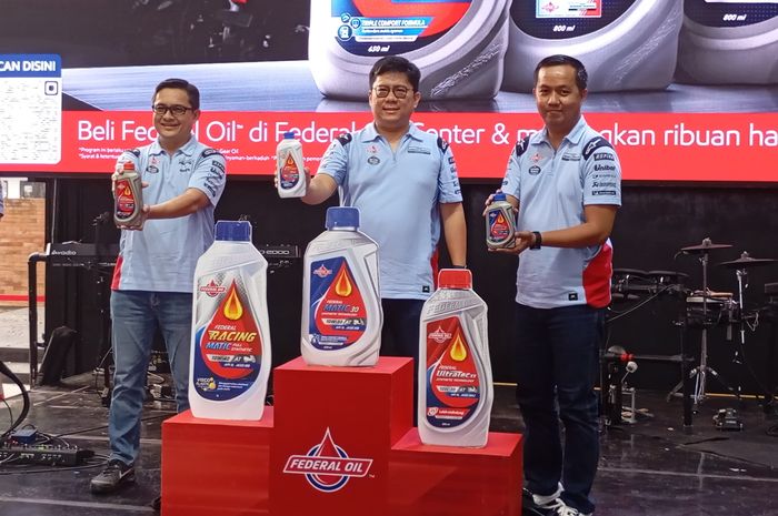 Peluncuran pelumas baru dari Federal Oil, Minggu (22/9/2024)