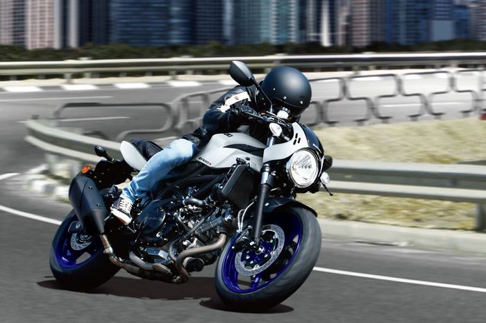 penampakan Suzuki SV650X model 2024, cafe racer baru yang tampil lebih sporty