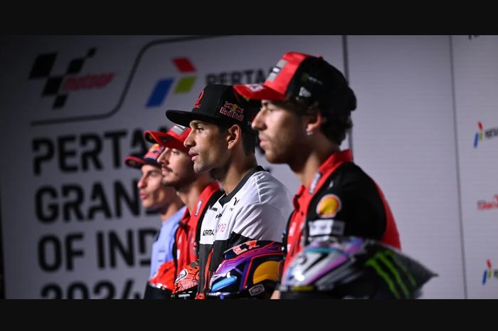 Jorge Martin, Pecco Bagnaia, Enea Bastianini dan Marc Marquez adu kemampuan bahasa Indonesia 