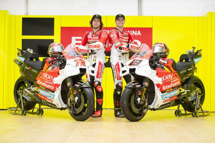 Livery spesial Pertamina Enduro VR46 Racing Team di MotoGP Mandalika 2024