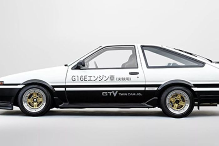 Toyota Corolla AE86 bermesin G16E milik Toyota GR Yaris