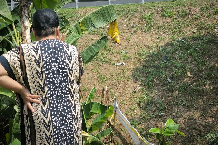 Lokasi penemuan tulang belulang mayat manusia di kolong tol BSD, Rawa Buntu, Serpong, Tangerang Selatan