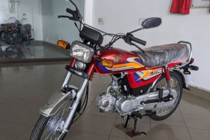 penampakan Honda CD70 model 2025, dijual murah dan bentuknya mirip Win 100