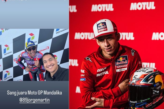 Menpora Dito Ariotedjo dihujat perkara selfie dengan Jorge Martin, ternyata Pedro Acosta tidak suka