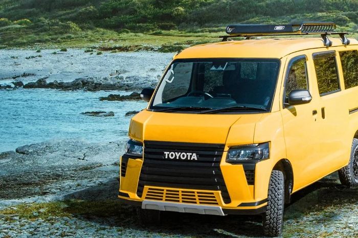 Toyota Town Ace kembaran Daihatsu Gran Max ini cocok buat off-road keluarga