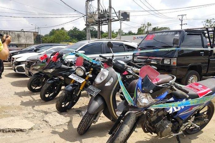 Deretan aset yang disegel Badan Narkotika Nasional (BNN) di Palembang dari TPPU jaringan narkoba internasional