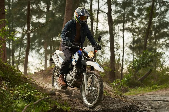 penampakan motor dual purpose Yamaha Serow 250, bisa lawan Kawasaki KLX250 kalau masuk Indonesia