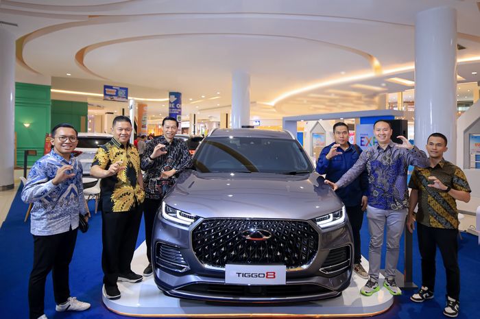 Chery  Tiggo 8 mendarat di  Makassar