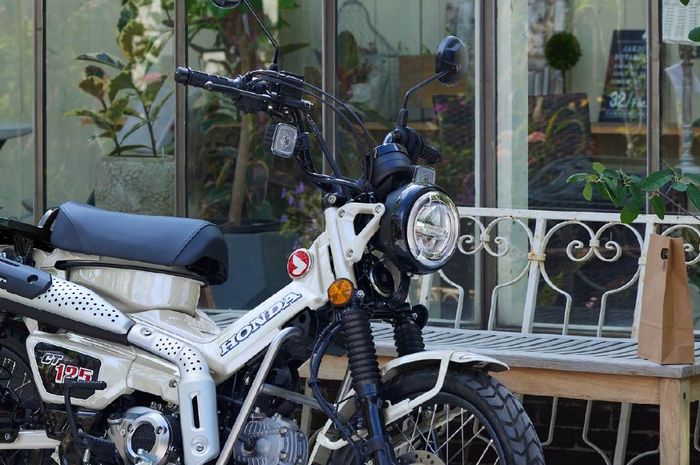 tampilan segar Honda CT125 model year 2025, bisa ngacir 354 km sekali full tank