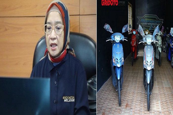 Rini Widyantini, Menteri Pendayagunaan Aparatur Negara dan Reformasi Birokrasi (MenPAN-RB) koleksi Yamaha Mio 5TL tahun 2006
