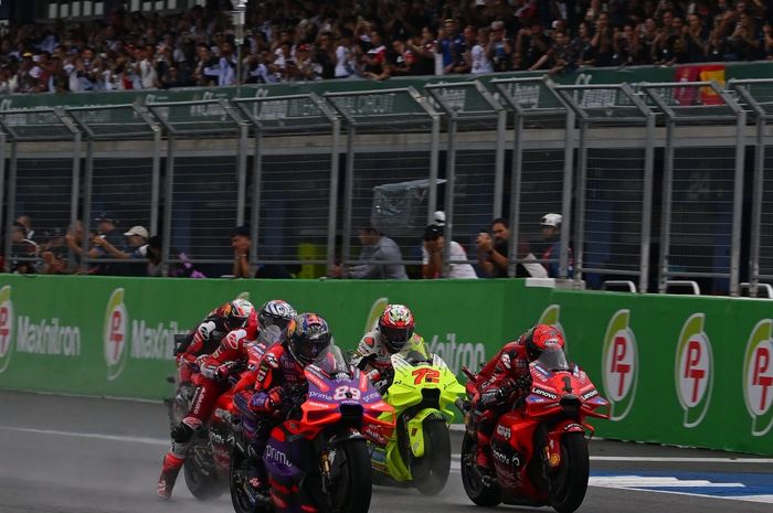 Pecco Bagnaia menang balapan MotoGP Thailand 2024