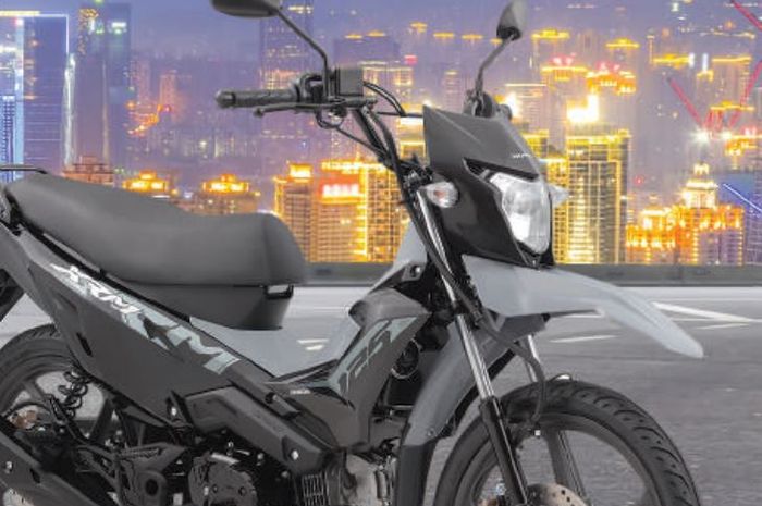penampakan motor bebek supermoto Honda XRM 125 Motard yang iritnya ngalahin Honda BeAT