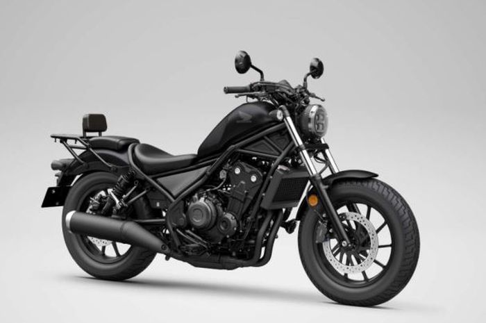 tampilan Honda Rebel 500 model year 2025 di Eropa, kini lebih praktis