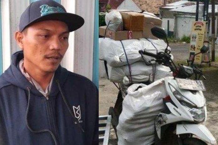 Nasib pilu kurir yang kecolongan motor sekalian dengan 50 paket yang akan diantar. Gaji dipotong buat ganti rugi