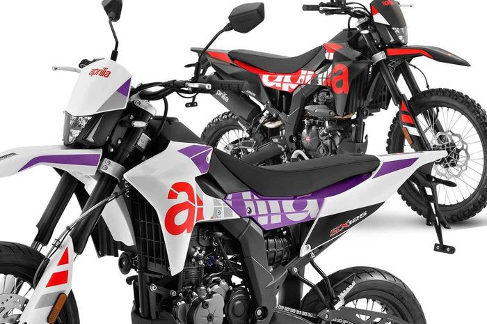 Penampakan motor trail baru Aprilia, pakai mesin 125 cc tapi powenya ngalahin Kawasaki KLX150