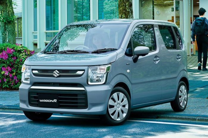 penampakan Suzuki Wagon R yang dijual di Jepang, mirip Suzuki Karimun versi modern