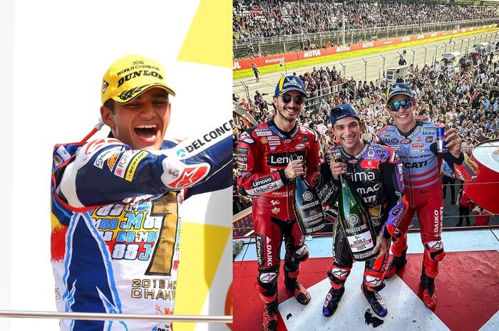 Selain kalahkan Pecco Bagnaia di pertarungan gelar, Jorge Martin juga pernah kalahkan murid Valentino Rossi lainnya