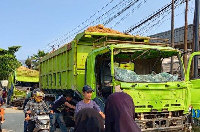 Dump truck tanah boleh beroperasi lagi di Tangerang Raya asalkan sopir penuhi 5 syarat adimistrasi dan operasional
