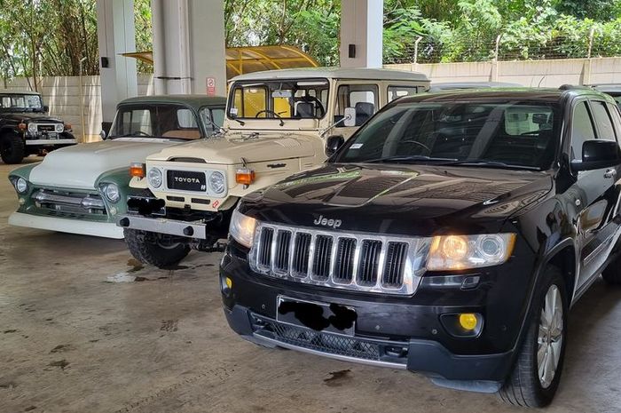 Mobil-mobil di Rumah Penyimpanan Benda Sitaan Negara (Rupbasan) milik KPK