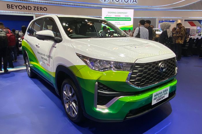 Kijang Innova Zenix Hybrid EV dengan bahan bakar Bioethanol
