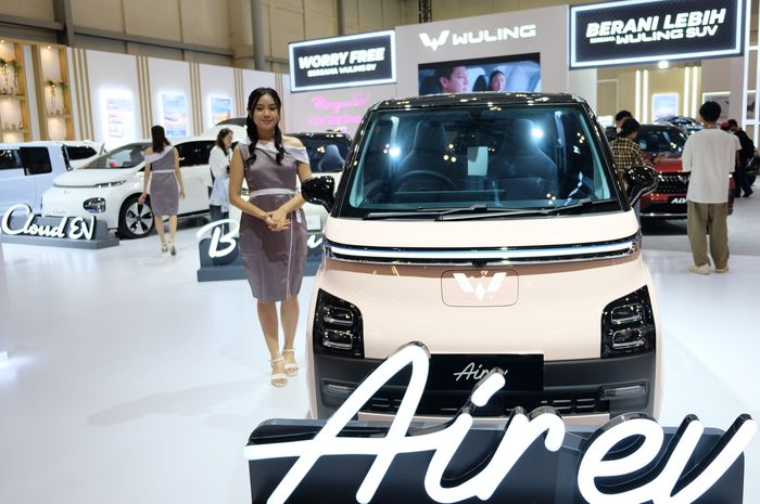Wuling Air Ev diganjar promo di gelaran GJAW 2024
