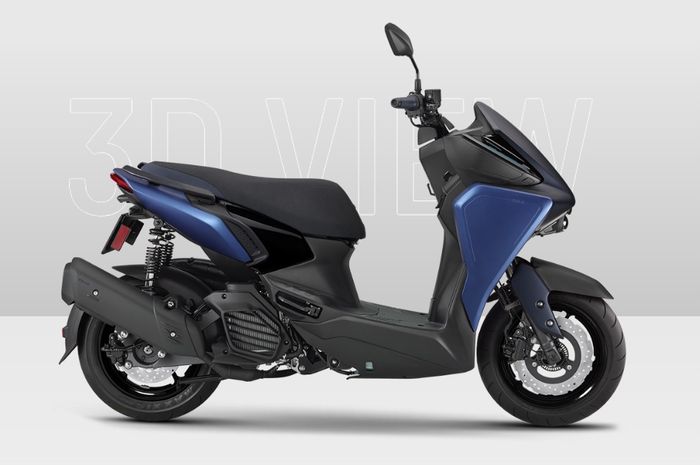 Motor matik kawin silang lexi dan aerox dirilis Yamaha. Model lampu beda dari yang lain