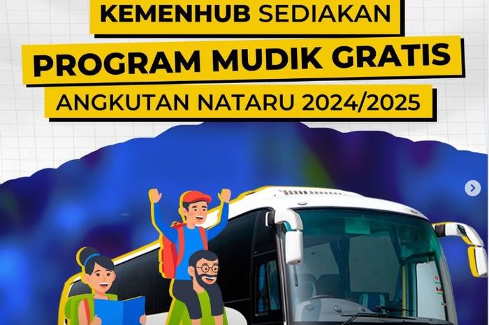 Mudik Gratis Natal 2024 dan Tahun Baru 2025 Kemenhub