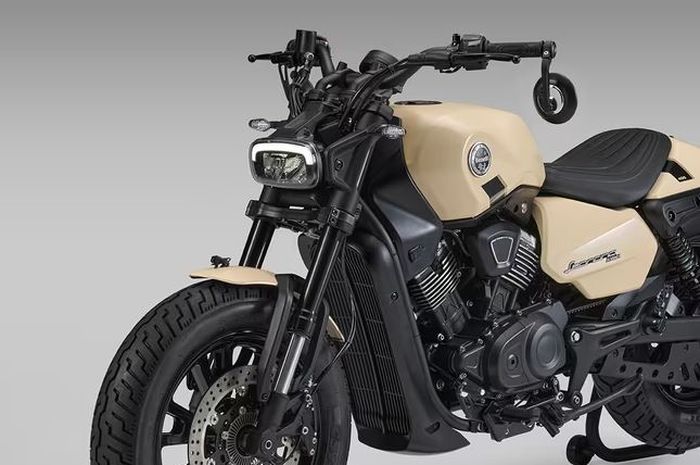 penampakan motor baru Benelli Leoncino Bobber 400, punya tampilan macho dengan mesin V-Twin khas moge