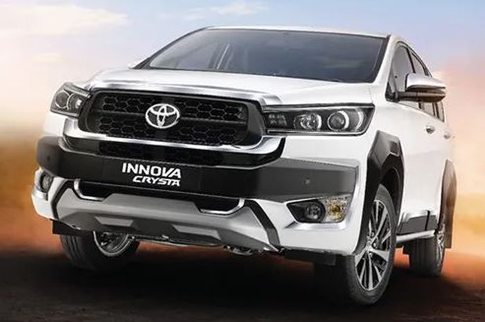 penampakan Toyota Innova Crysta Tashan Edition, Innova Reborn versi India yang tampilannya lebih tangguh