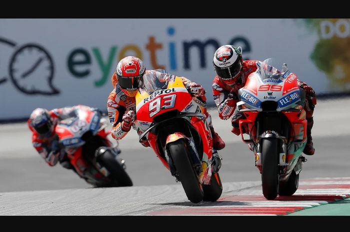 Marc Marquez beberkan strategi yang pernah dipakainya melawan Ducati dan Jorge Lorenzo